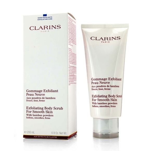 Clarins Exfoliating Body Scrub For Smooth Skin with Bamboo Powders 6.9 oz BNIB - Picture 1 of 3